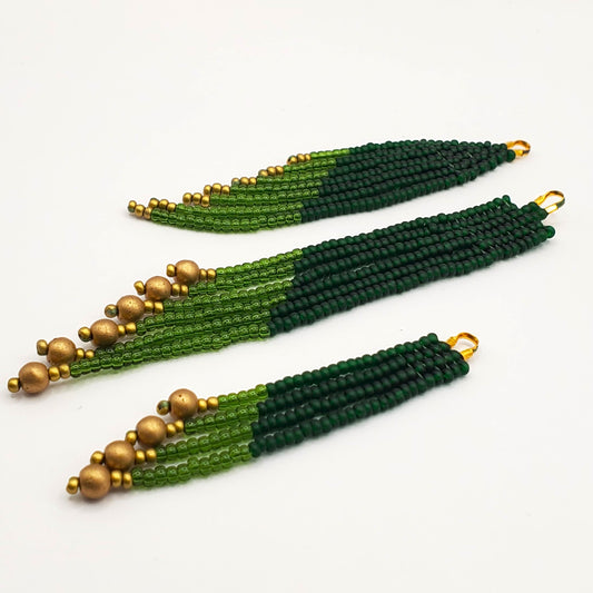 Evergreen Fringe Earrings