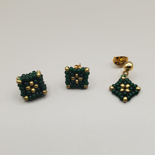 Evergreen Horatio Stud Earrings