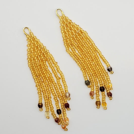 Golden Hour Fringe Earrings