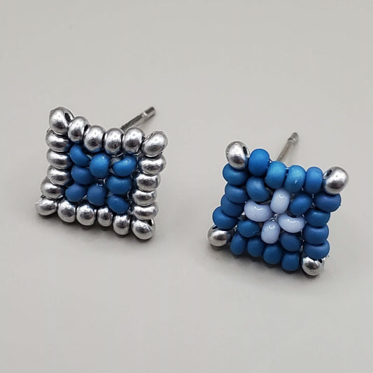 Bluebird Sky Horatio Stud Earrings