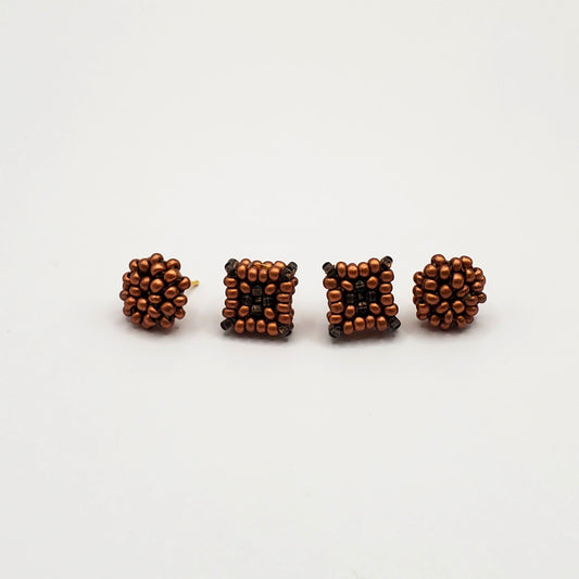 Copper Coast Stud Earrings