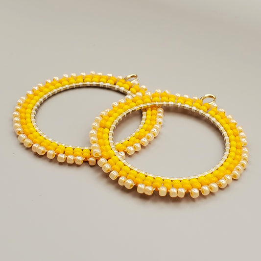 Sunshine Circle Earrings