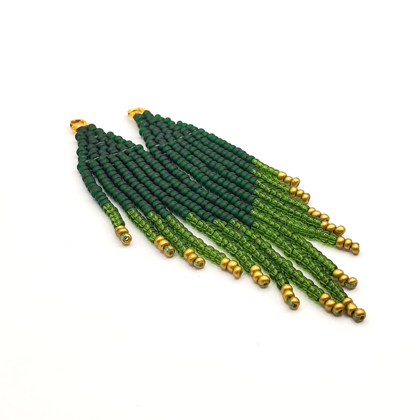 Evergreen Fringe Earrings